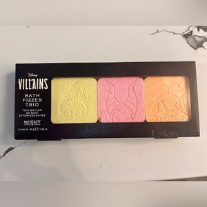 Disney villain bath fizzer trio